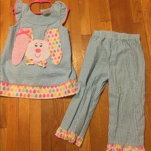Rare Editions Matching Sets - Girls adorable bunny outfit Rare Editions Matching Sets - Girls adorable bunny outfit